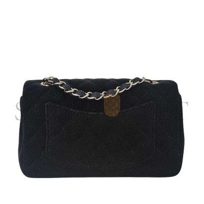 CHANEL VELVET NEW MINI CROSSBODY BAG (20*12*6.5cm)